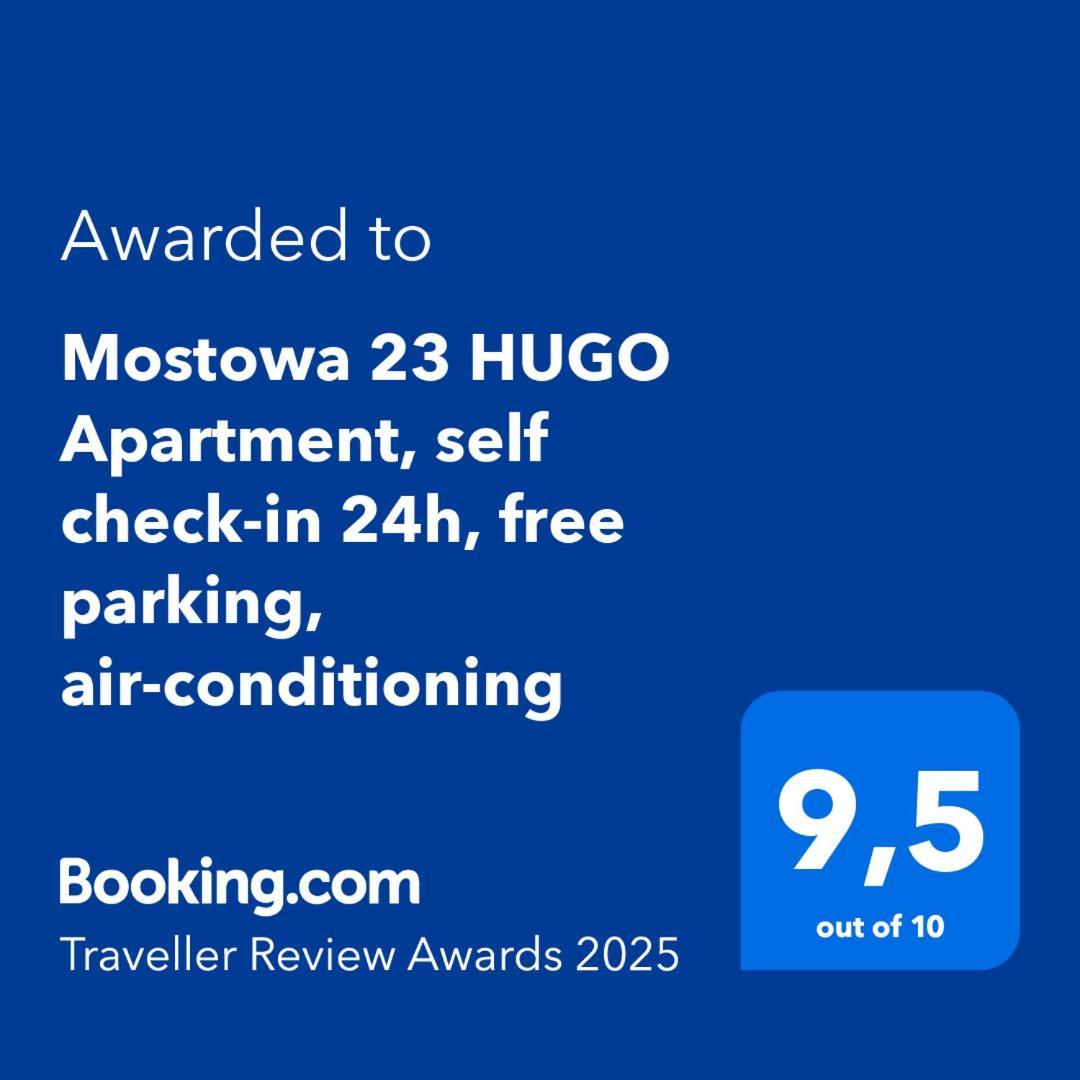 Mostowa 23 Hugo Apartment, Self Check-In 24H, Free Parking, Air-Conditioning Poznań Exteriör bild